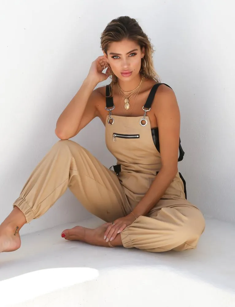 Cobain Overalls - Tan