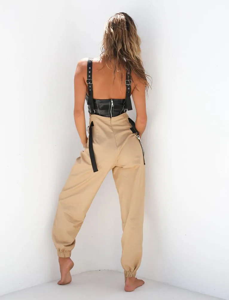 Cobain Overalls - Tan