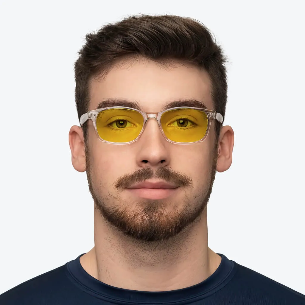 DayMax Wayfarer Glasses - Crystal - Prescription