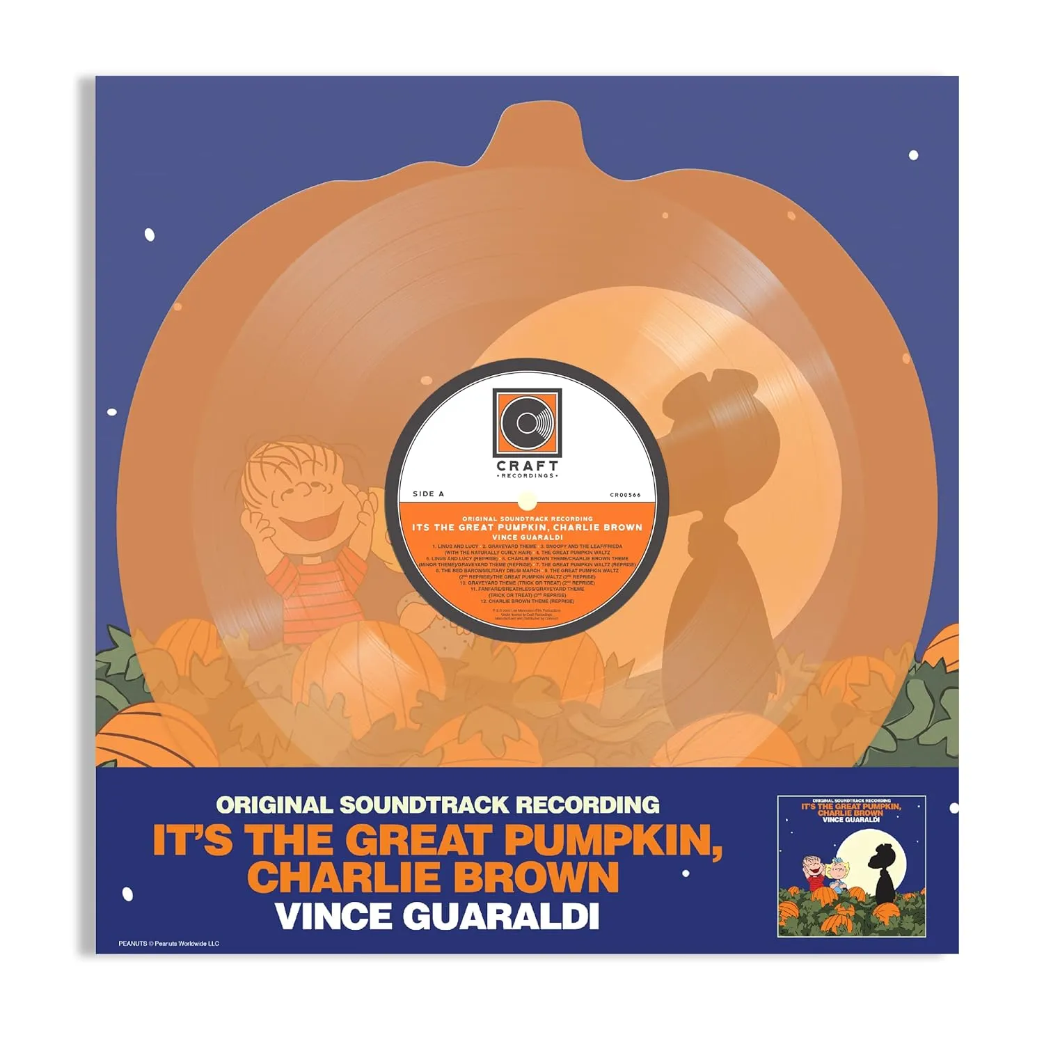 It's The Great Pumpkin, Charlie Brown[Orange Pumpkin Shaped 33 1/3rpm LP]