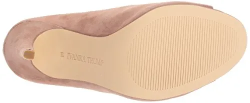 Ivanka Trump Women's Houston Heeled Sandal, Light Natural, 6.5 Medium US