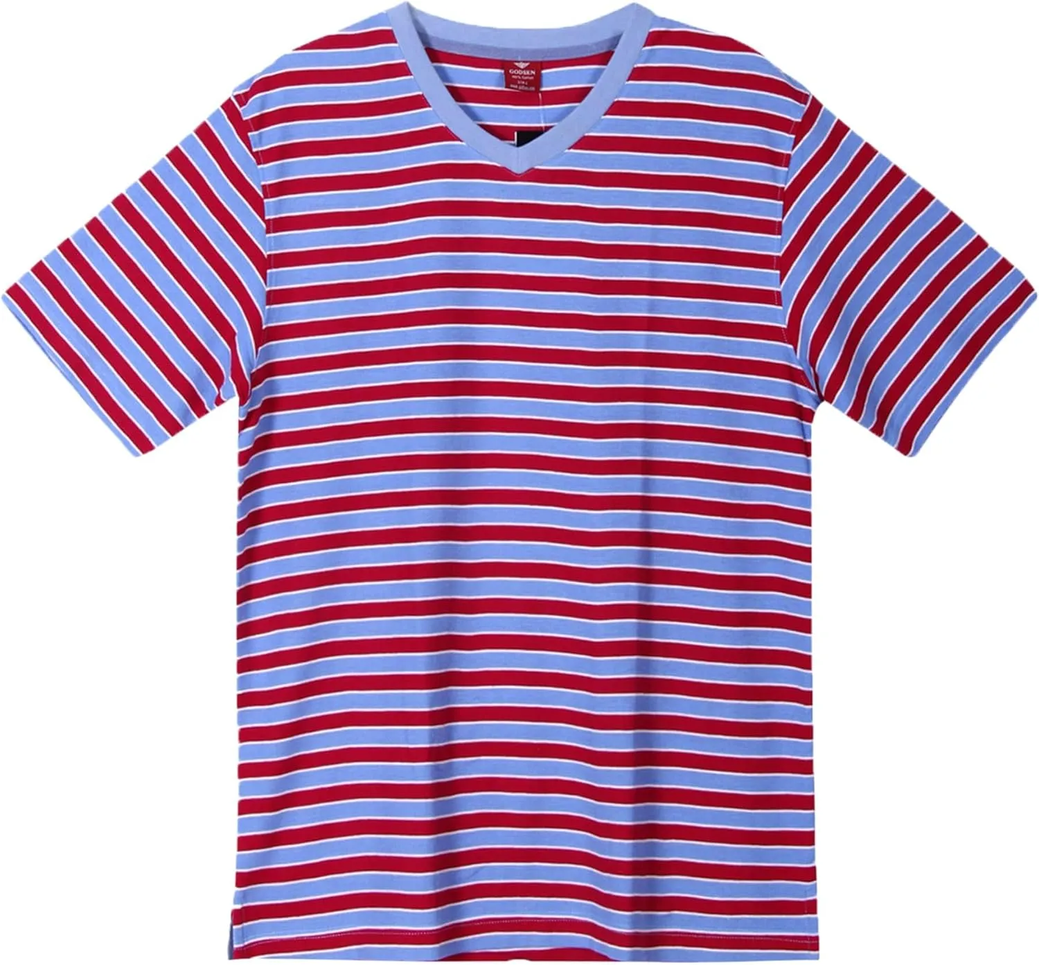 Men's Cotton Crew Neck T-Shirts, Breathable Loose Sleepwear Top, Casual Sports Short Sleeved TopsPack of 3