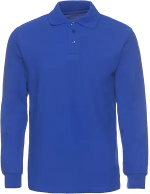 NeedBo Men's Long Sleeve Casual Solid Golf Polo Shirt