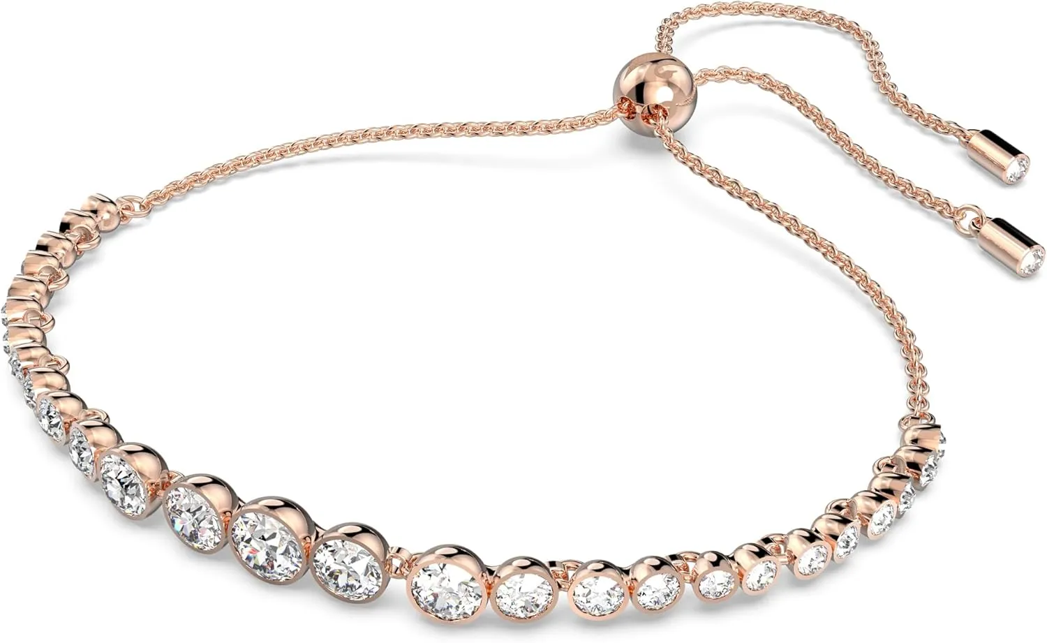 Swarovski Emily Tennis Bracelet Jewelry Collection, Clear Crystals, Blue Crystals, Pink Crystals