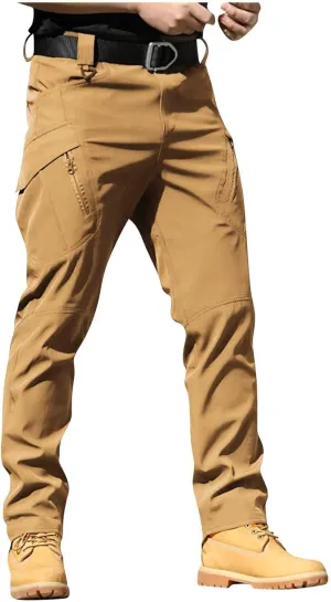 Tactical Pants for Men Stretch Ripstop Waterproof Utility Cargo Hiking Pants Breathable Work Pant Hunting with Pockets