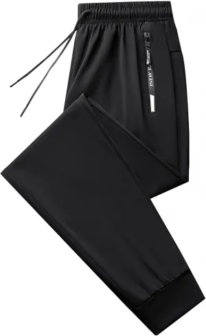 Ultra-Stretch Beeswan Pants for Women Breathable Quick-Dry Elastic Waist Trousers with Pockets for Casual & Active