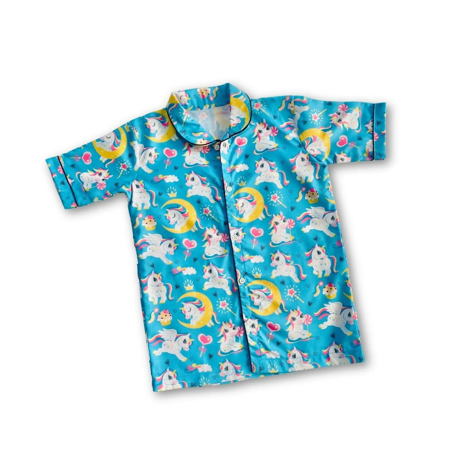Unicorn sky Blue Pajama Set