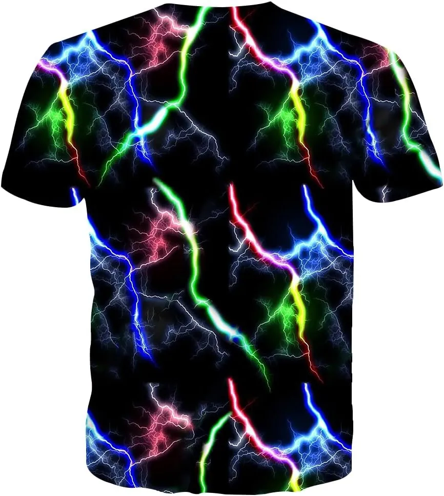 Yasswete Mens Womens Graphic T-Shirts Unisex 3D Printed Short Sleeve Shirts Tops